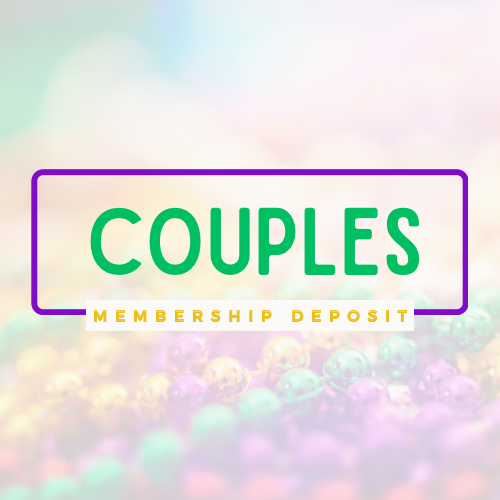 Couples 2024/2025 Membership Dues - DEPOSIT