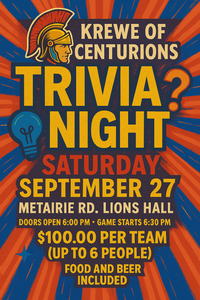Trivia Night Registration