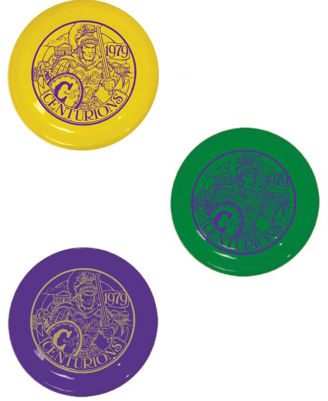 Centurions 7” Frisbees